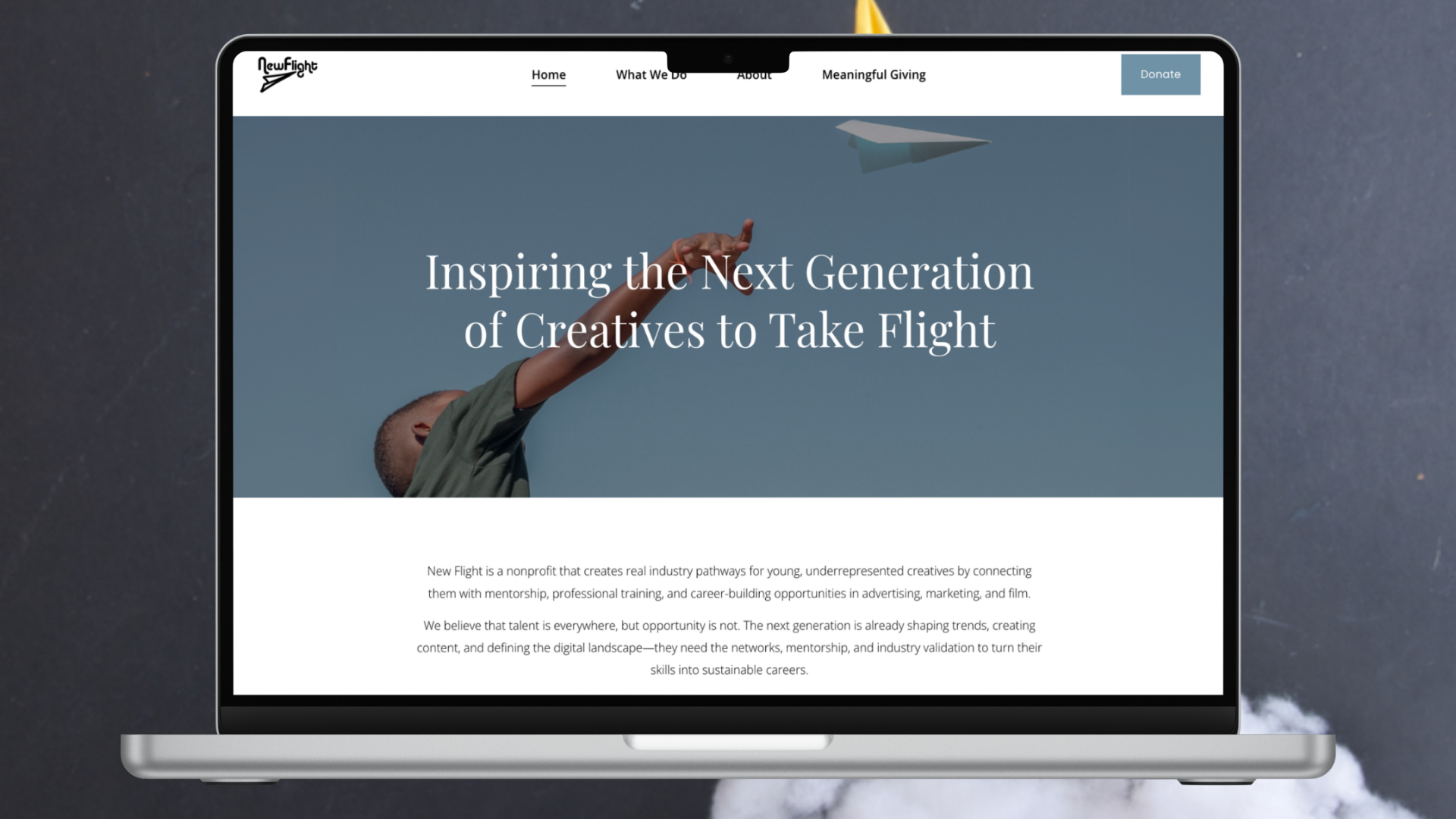 New Flight nonprofit case study